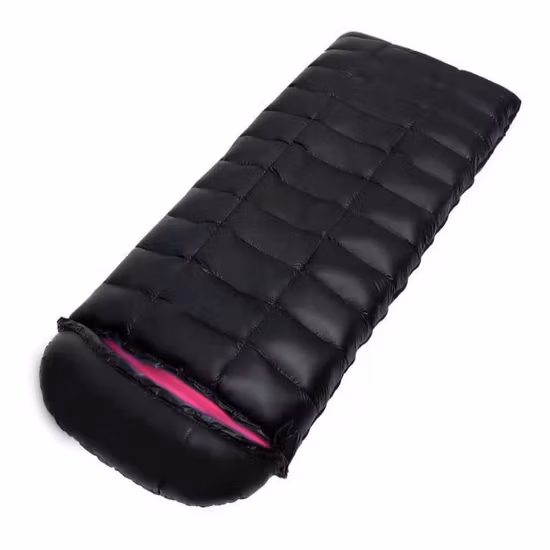 El clima frío mantiene el saco de dormir al aire libre con capucha para adultos calientes para acampar y caminar